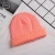 Import Cross-Border Men Women Winter Short Version Knitted Hat Woolen Custom Landlord Melon Leather Hat For Couple from China