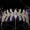 Crown Tiara Romance Lively Women Wedding Hair Accessories Cubic Zirconia Shining Luxury Jewelry Princess Crown BC5535 Diadema