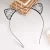 Crystal Cat Ears Hair Band Headband for Women Girls  Party Hair Accessories Halloween Cartoon Hairband Headwear