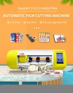 Curved Screen Hydrogel Film Laminating For Mobile Phone Posterior Screen Protector Cutting Machine