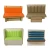 Import Custom Booth Seating Woody Leather Multicolored Benches Restaurant Sofa Chair from China