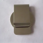 custom cheap stainless steel money clip