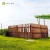 Import Custom color modern design yard privacy screen slat fence panels outdoor garden fence from China