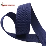 Custom Colorful Herringbone Polypropylene Webbing Strapping 38mm Pp Webbing For Luggage And Bag Webbing Belt