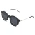 Import Custom Comfortable lightweight  OEM Fashion Style with uv400 mirror lens clip on sunglasses from China
