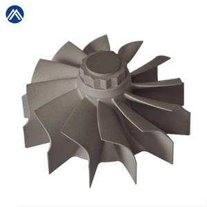 Custom high precision die casting turbocharger parts investment casting impeller parts