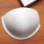 Import Custom Molded Bra Cups Breast Natural Suitable Bra Inserts Cleavage Pad Push Up Foam Enhance Sponge Bra Pad from China