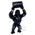 Import Custom Outdoor Richard Orlinski Fiberglass Wild Kong Oil Gorilla Statue from China