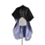 Import Custom polyester hair salon black hairdressing barber cape from China
