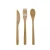 Import custom portable eco friendly reusable travel wooden kids bamboo cutlery set with bag from China
