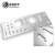 Import custom precision aluminum front panels of cnc milling for keyboard/auto parts from China