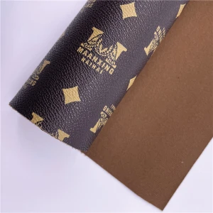 Buy Custom Printed Faux Leather Pu/pvc Vagan Synthetic Leather