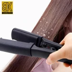 Custom Professional Brazilian Nano Keratin Titanium Ceramic Electric 450 Degree Fast Flat Iron Hair Straightener