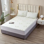 Custom Size King Queen Quilted/Bamboo Waterproof Protection Pillow Top Mattress Protector Pad Cover