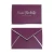 Custom textured paper envelopes paper cards for brand advertising
