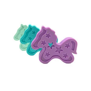 Custom Wholesale Food Grade Silicone Baby Teether for Teething Toy