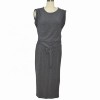 Customizable wholesale modal round neck sleeveless maxi women bodycon long casual dress