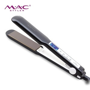 Customize flat iron with titanium plate hair straightener 480F hair straightener