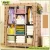 Import Customized foldable armoire wardrobe cabinet from China