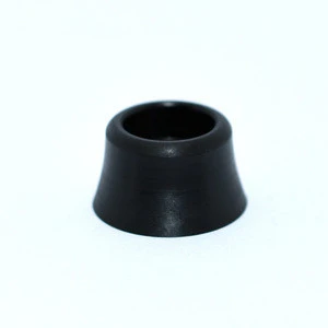 Customized high precision black rubber/plastic cnc turning/drilling/machining parts