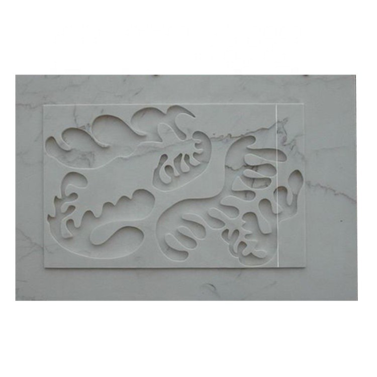 customized man made interior low relief sculpture