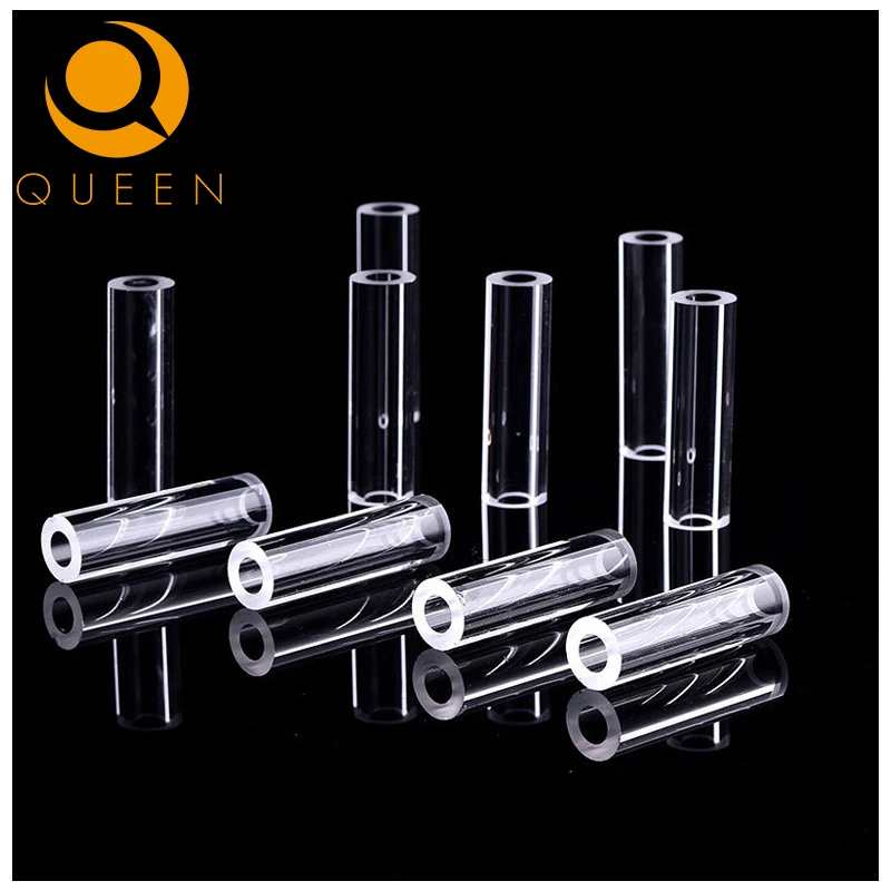 Customized quartz tube price cheap Superior quality quartz glass tube factory outlet quartz heating tube