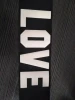Customized silicone anti-slip letter belt, environmental drop rubber elastic belt,