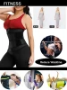 Customized waist belt slim sweat lumbar support double belt trimmer trainer shaper sport workout back brace