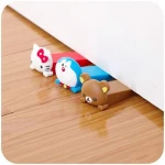 Cute Leave silicone child door stopper