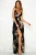 Import D6160 Women High Fork Maxi Sexy Spaghetti Strap Dress from China