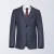 Import Dark grey trendy business custom tailor made to measure office 3 piece suit for men from China