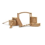 Daycare Play Structure Kids Wooden Outdoor Game Toys