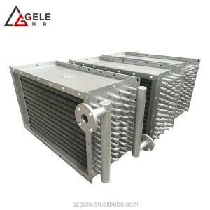 DC AC aluminum heat exchanger for drying steam-boiled timber wood