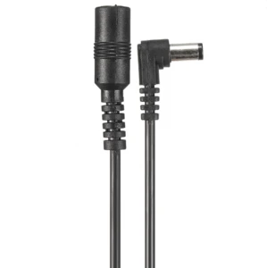 DC power cable with 5.5 * 2.1 mm male right angle