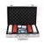 Import Deluxe 200 piece chip game set aluminium poker case from China