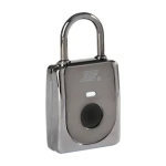 Direct Sale of Portable Electronic Fingerprint Smart Locks Taiwan Production Zinc Material Door Padlock for Hotels