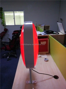 distributor shop branch store outdoor advertising light box with LED lighting from factory