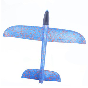 DIY Popular kid&#39;s outdoor toys foam Hand Throw Flying Glider Planes toy launch gliders interesting educational toy