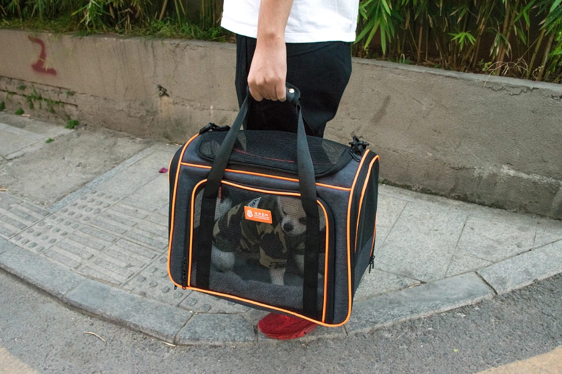Dog Pet Carrier Travel Handbag Tote Shoulder Bag