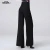 DOUBL Brand New style High Quality costume White salsa  Womens Wide Leg Latin dance ballroom Pants Stage Performance clothes