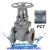 Import double flanged Flat Part Pn16 Cast Iron Gate Valve with Wheel Handle from China