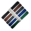 double lock buckle multi color size sport tire pattern wrist rubber silicone watch strap band