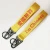 Import double side design custom polyamides with sublimation print logo on keychain from China