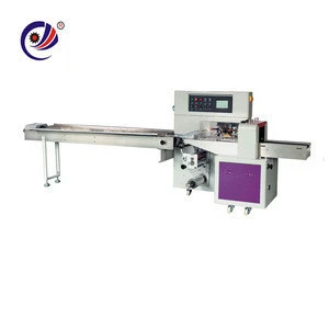 Down Paper Type Flow Packing Machinery For Snack
