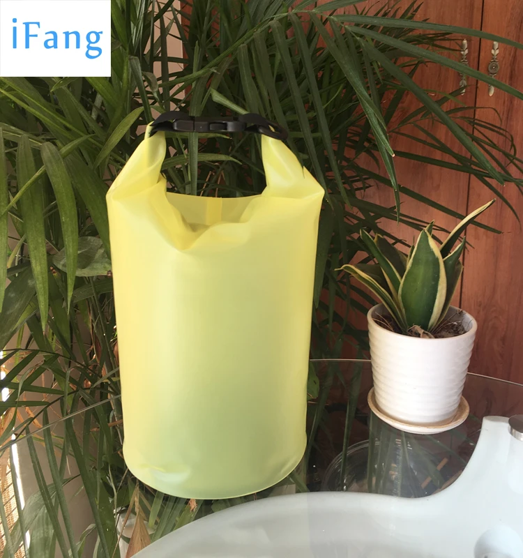 Drifting PVC dry bag transparent with customized logo Amazon top seller camping water bag//