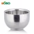 Import Durable Portable Heat Insulation Lather Shave Soap Cup Mug Double Layer Stainless Steel Shaving Bowl For Men from China