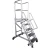 Import DX-RT Aluminum Warehouse Ladder Platform Rolling Warehouse Platform Ladder Alu Wheel Warehouse Ladder from China