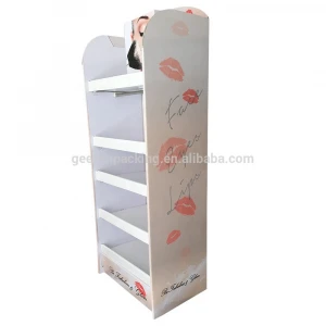 Easy Assembled Color Printed Cardboard Paper Display Stand Box