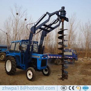 Easy to operate Auger Drilling Machine Tractor DIRT DRILLS
