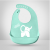Import Easy Washable Waterproof Comfortable Soft Silicone Baby Bibs from China